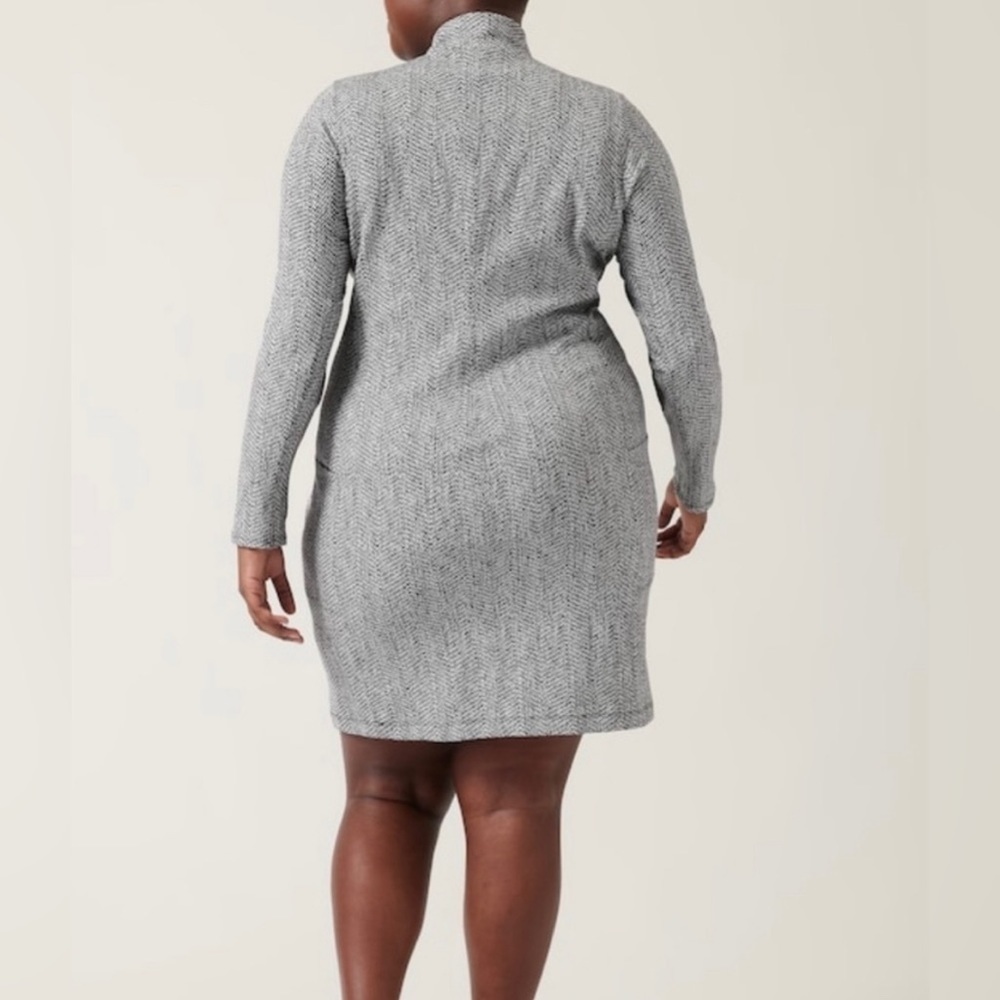NWT Athleta Delancey Textured Dress Size 2X. - Picture 3 of 9